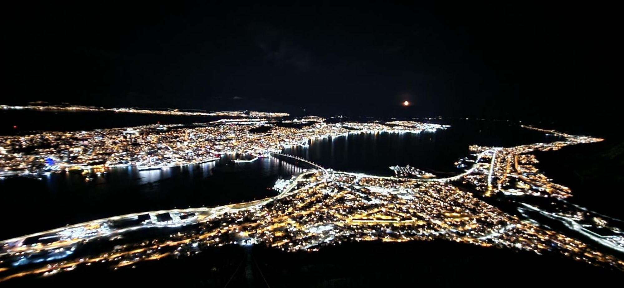 In Tromso, Located Between The Arctic Cathedral And The Cable Car Tromso