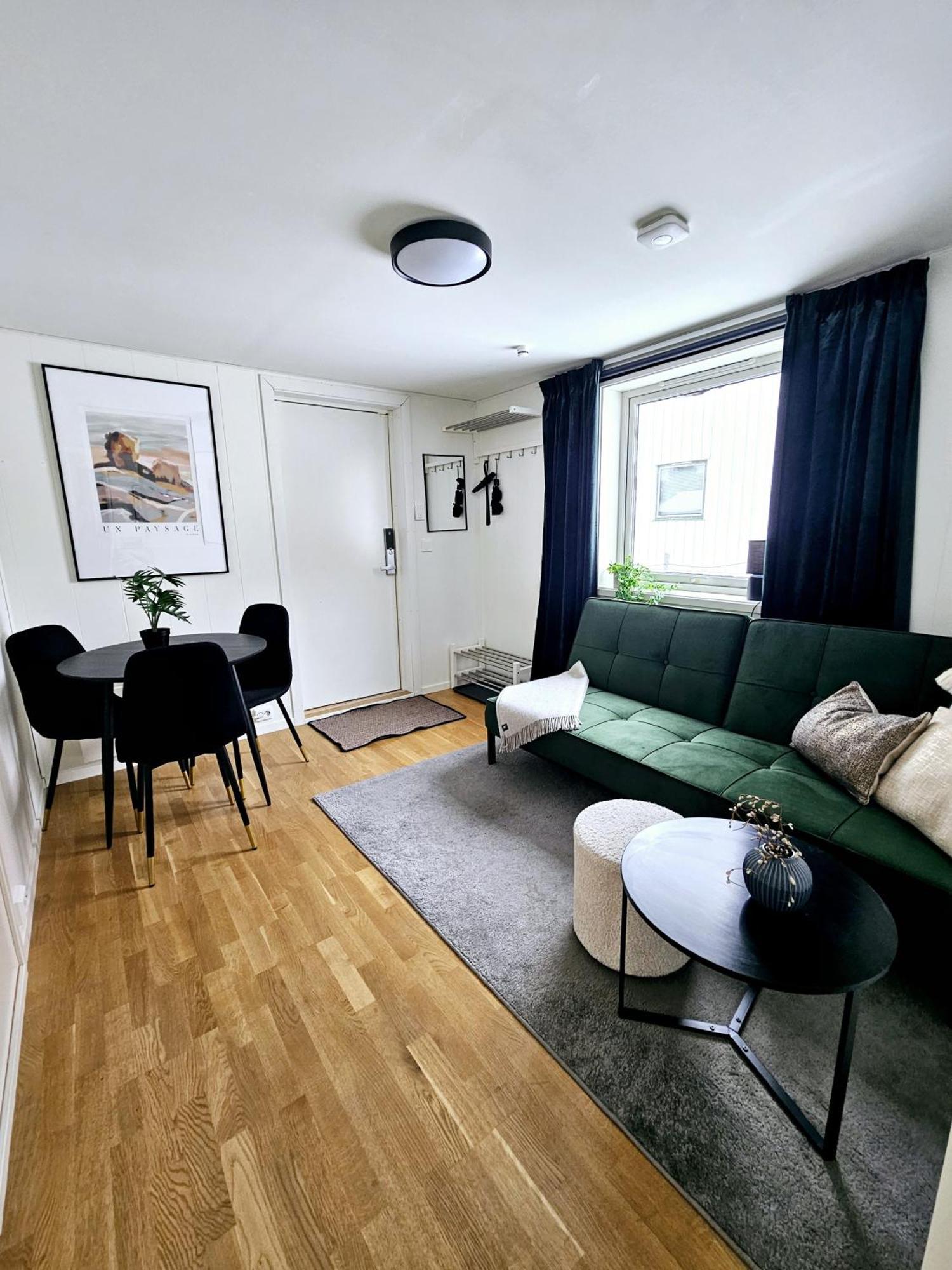 In Tromso, Located Between The Arctic Cathedral And The Cable Car *